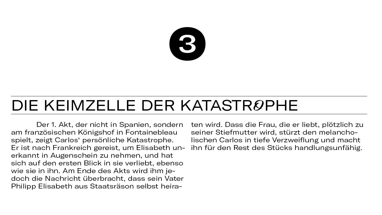 10 Dinge Don Carlos - Drittens