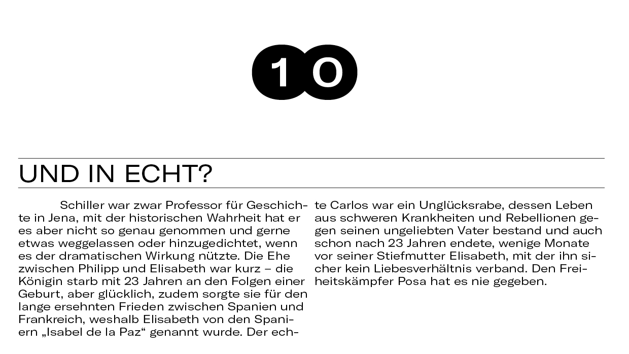 10 Dinge Don Carlos - Zehntens