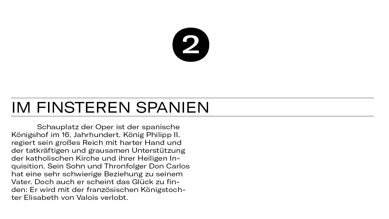 10 Dinge Don Carlos - Zweitens