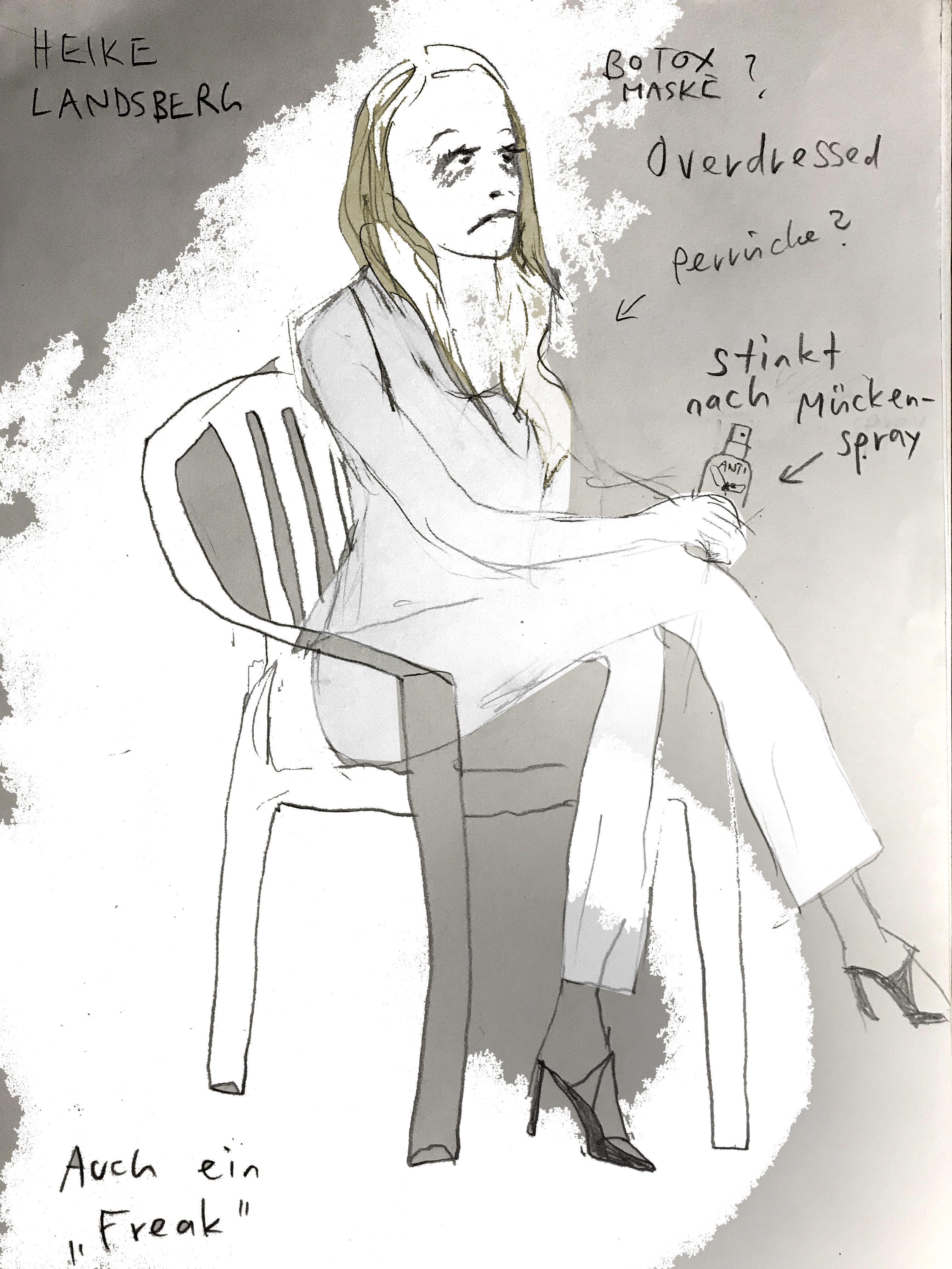 Arbeitsskizze Patrick Bannwart Heike